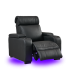 Sillones extra cómodos para sistemas Home Cinema Lumene Hollywood-Luxury III, una plaza