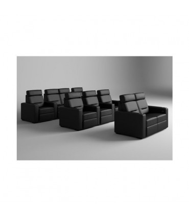 Sillones extra cómodos para sistemas Home Cinema Salamander TC3/P/BL/BK/20